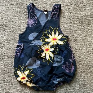 Tea collection overall romper